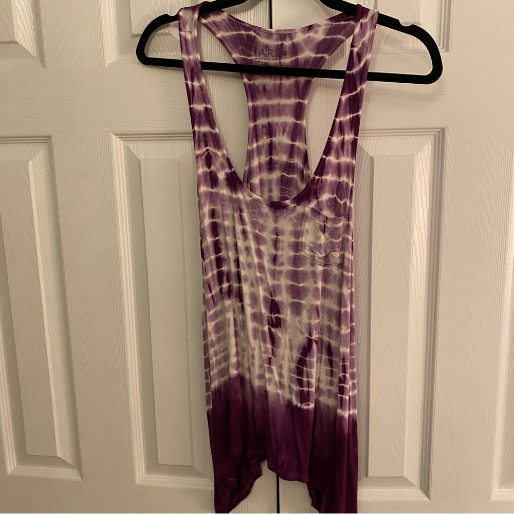 Tart Purple Tie Dye Tank | small